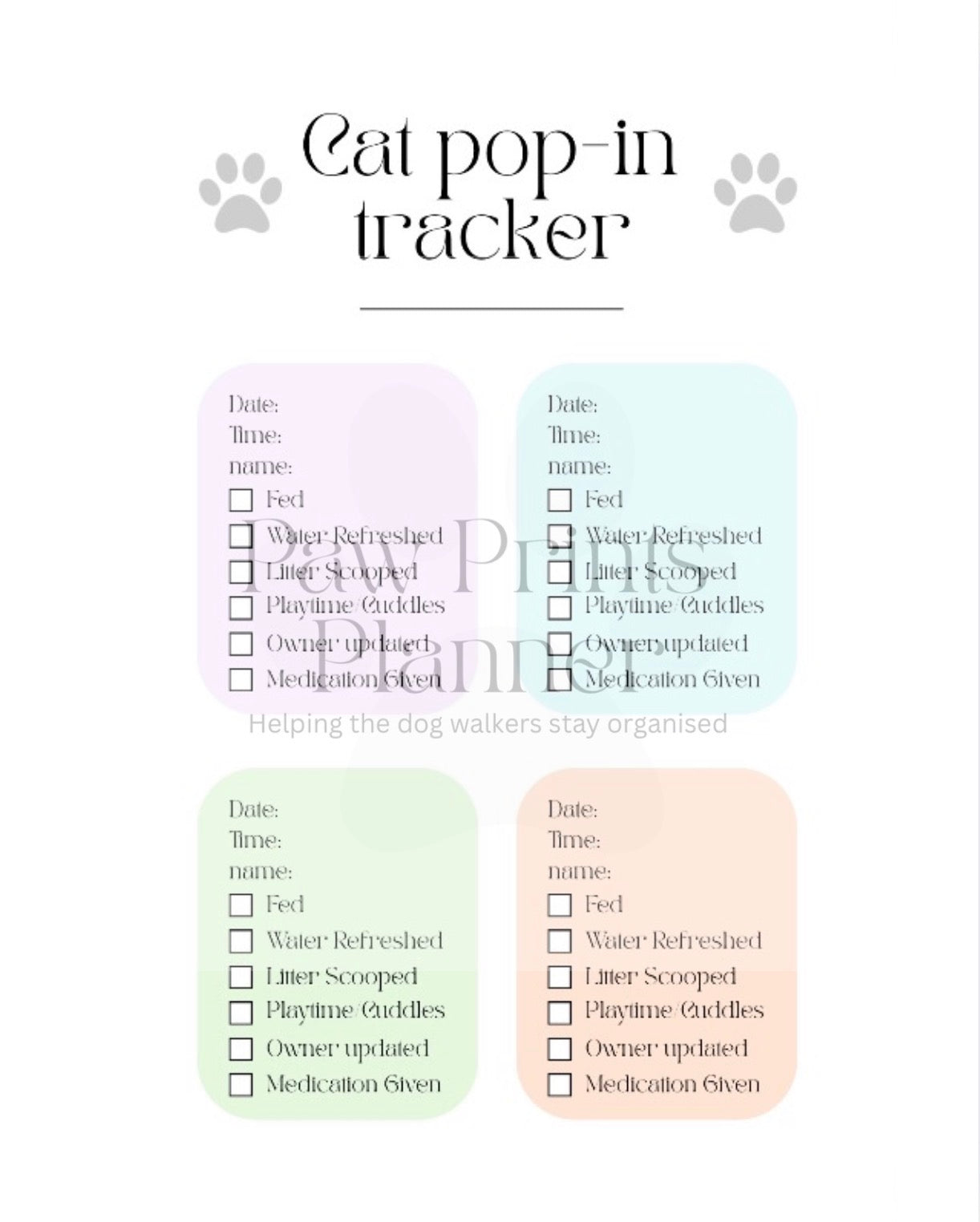 Cat Pop-In Tracker